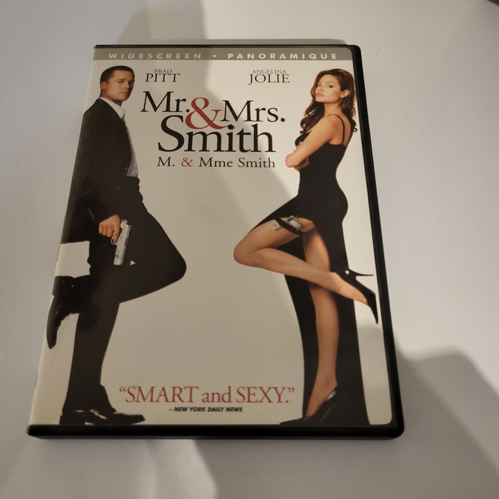 Mr. & Mrs. Smith on DVD